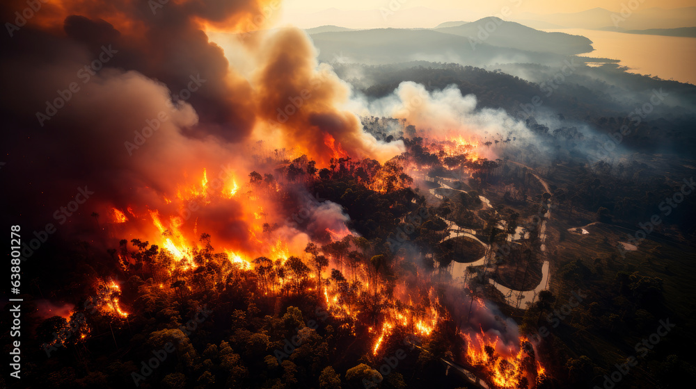 Climate change has already led to an increase in wildfire