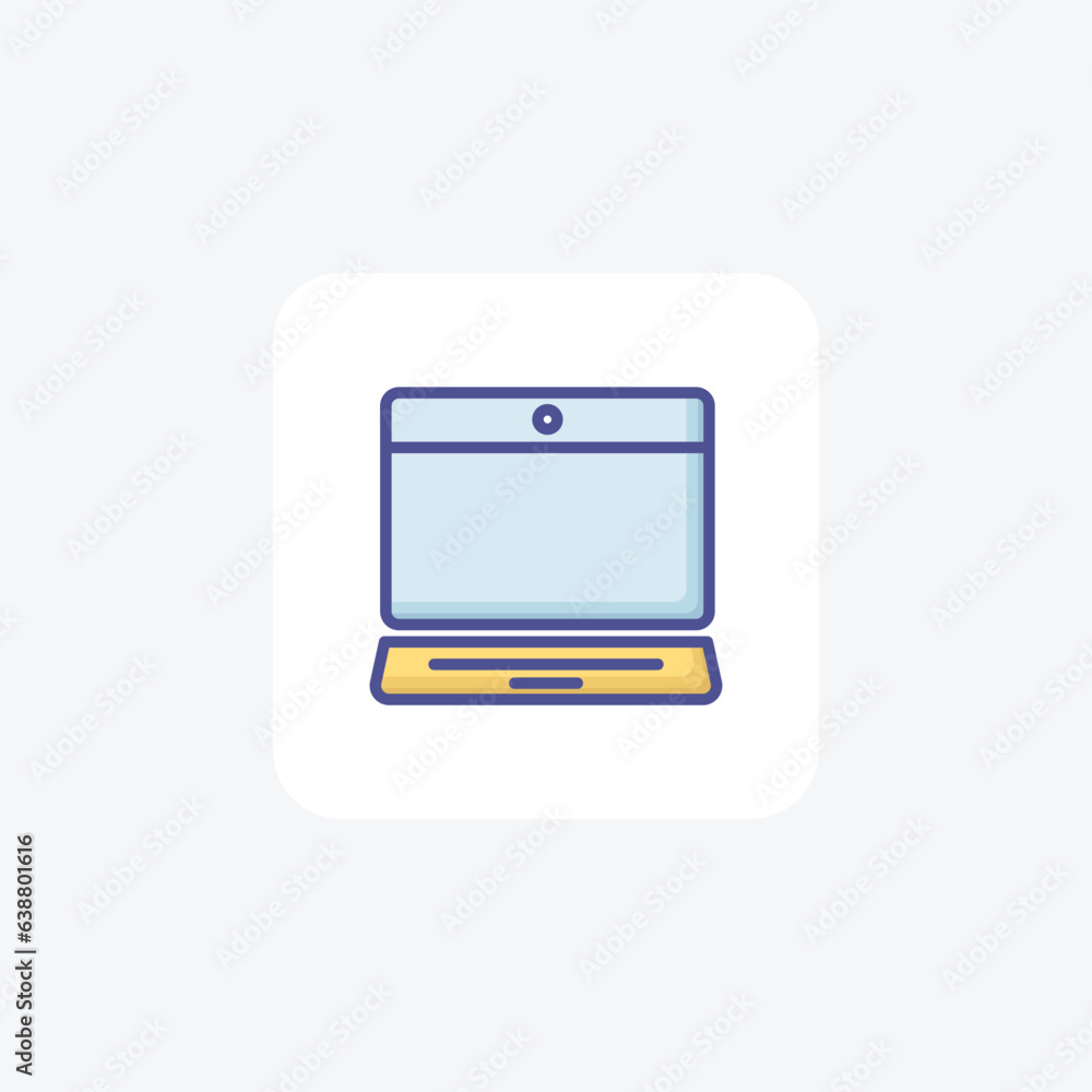 Laptop Elevate Your Tech Experience Outline Fill Icon Laptop Elevate Your Tech Experience Outline Fill Icon