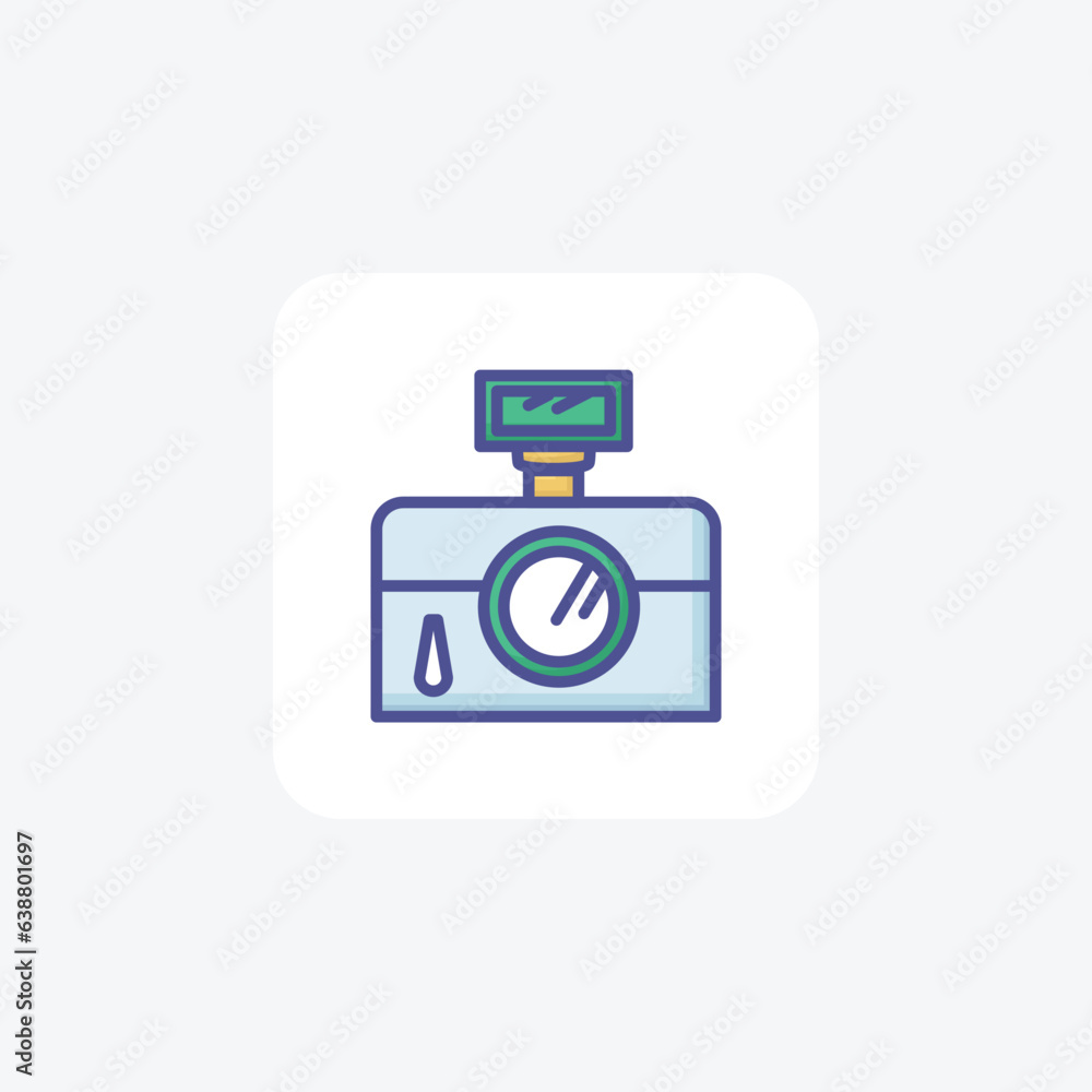 Camera Unveil the Extraordinary Lens Outline Fill Icon Camera Unveil the Extraordinary Lens Outline Fill Icon