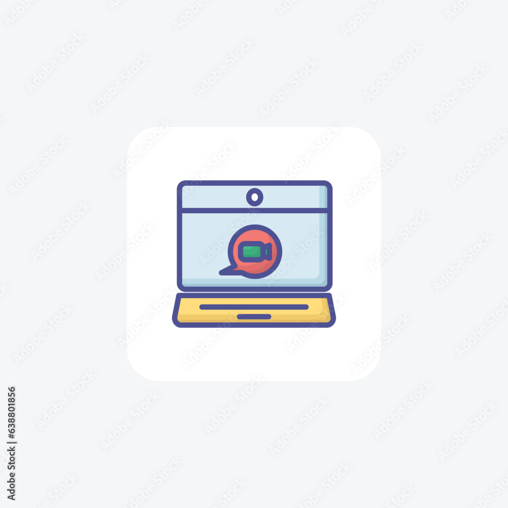 VisioLink Connect Virtual Conversations Outline Fill Icon VisioLink Connect Virtual Conversations Outline Fill Icon