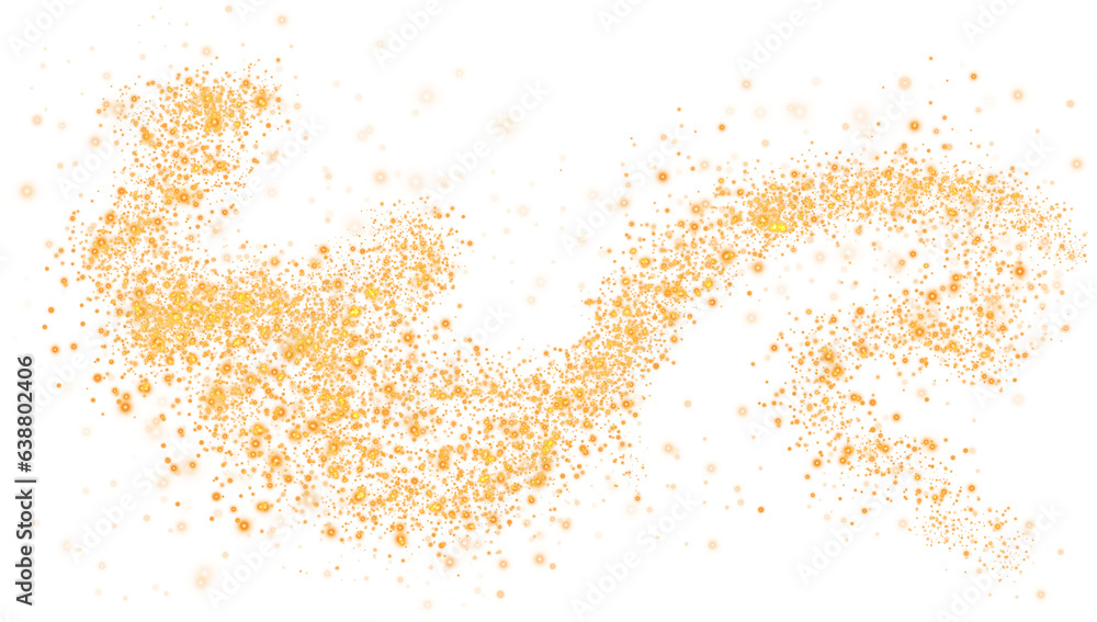 Glow light effect. Golden glitter and bokeh on transparent backdrop. Luxury particles with stardust. Magic Christmas composition. Special shine for poster or advertising. PNG. Glow light effect. Golden glitter and bokeh on transparent backdrop. Luxury particles with stardust. Magic Christmas composition. Special shine for poster or advertising. PNG.