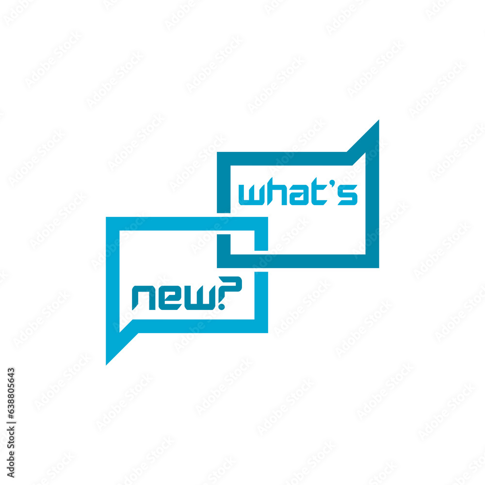 What's new icon isolated on transparent background What's new icon isolated on transparent background