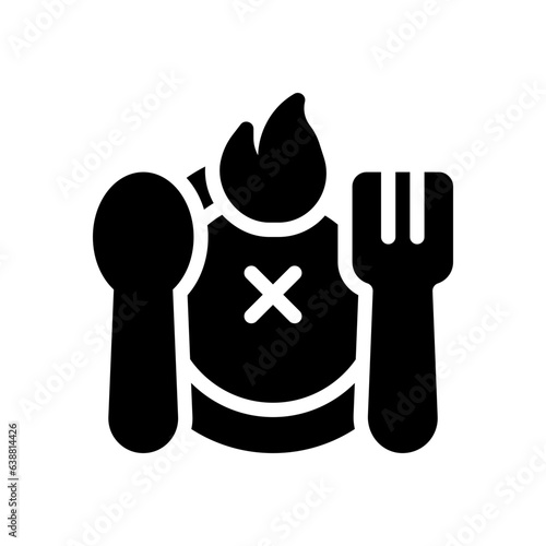 anti inflammatory glyph icon