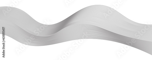 abstract black and white vector wave background. 