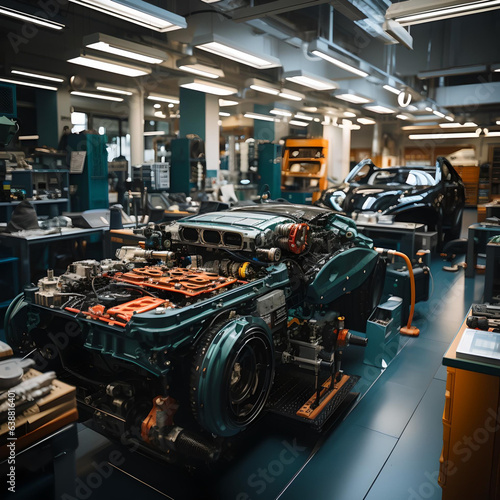 Mechanical workshop specializing in electric cars. Electric car tuning - modernization.