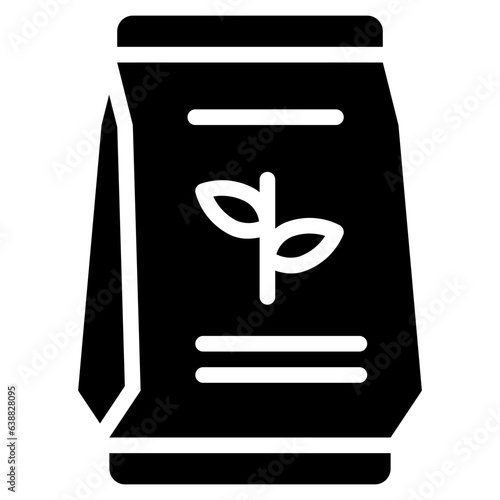  Agriculture, Cultivation, Farm, Pea, Plant, Seed, Grain Glyph Icon