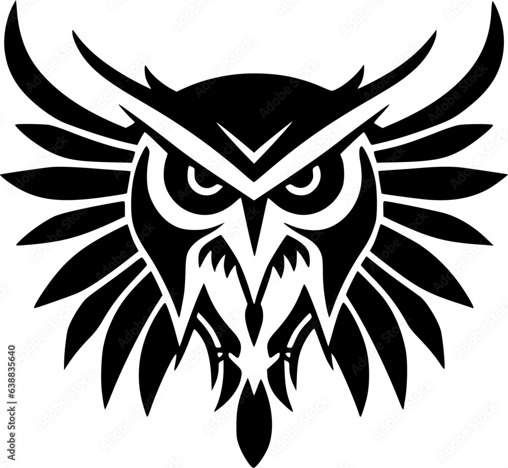 Owl | Minimalist and Simple Silhouette - Vector illustration Owl | Minimalist and Simple Silhouette - Vector illustration