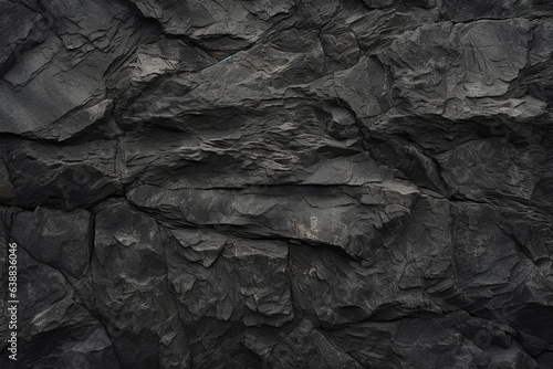 Dark gray rough stone texture background