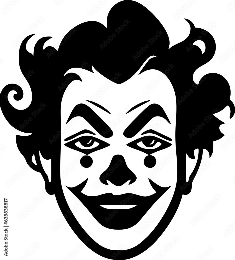 Clown - High Quality Vector Logo - Vector illustration ideal for T-shirt graphic Clown - High Quality Vector Logo - Vector illustration ideal for T-shirt graphic