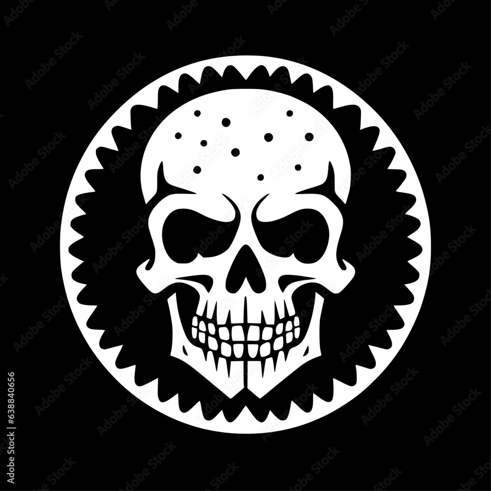 Skull | Minimalist and Simple Silhouette - Vector illustration Skull | Minimalist and Simple Silhouette - Vector illustration