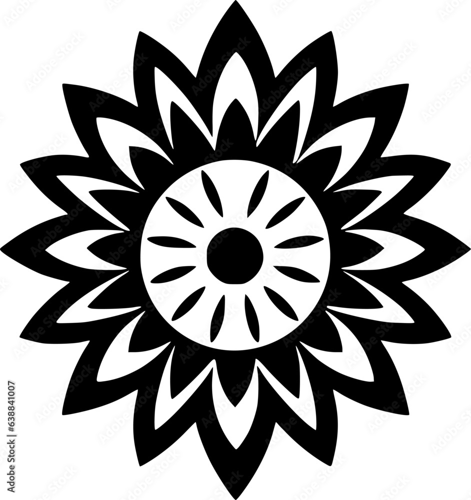 Sunflower | Minimalist and Simple Silhouette - Vector illustration Sunflower | Minimalist and Simple Silhouette - Vector illustration