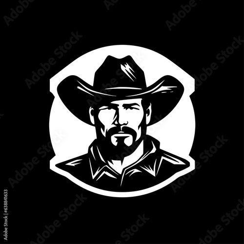 Western | Minimalist and Simple Silhouette - Vector illustration