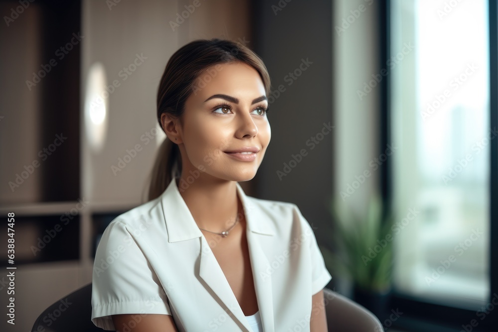 shot of a young woman at her appointment shot of a young woman at her appointment
