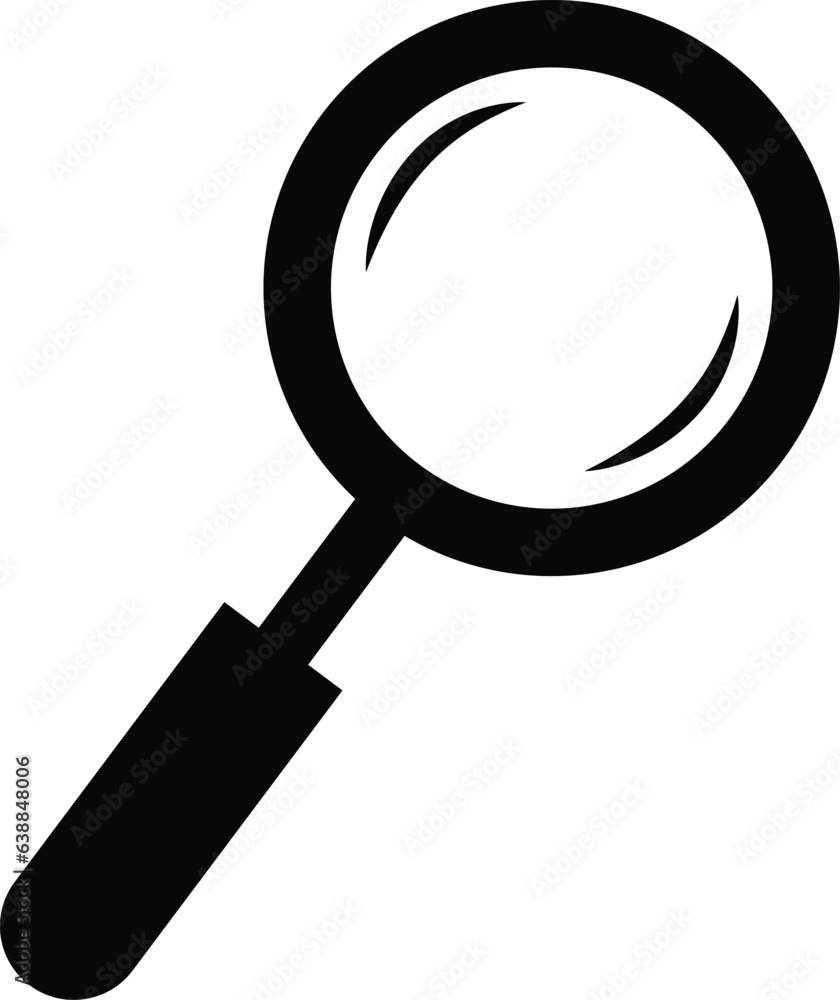 magnifying glass icon vector 10 eps magnifying glass icon vector 10 eps