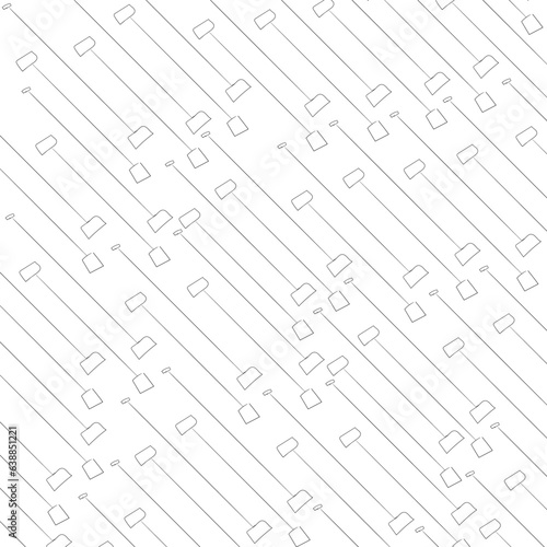 Imitation of connects objects 