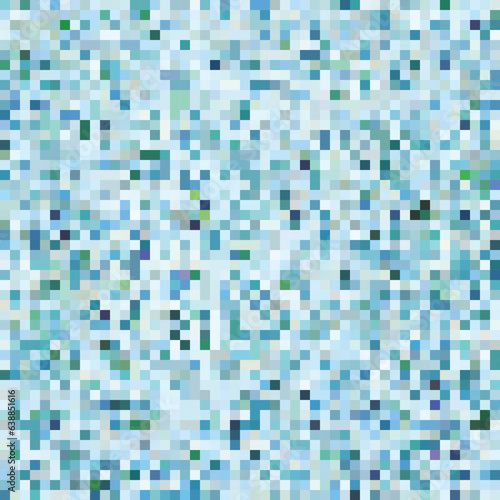 Pixel Art design - mosaic seamless background. Vector clipart