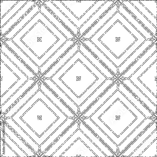 White background with black Dashes lines. Plain background with  simpe pattern. Black and white color. Abstract background for web page, textures, card, poster, fabric, textile.