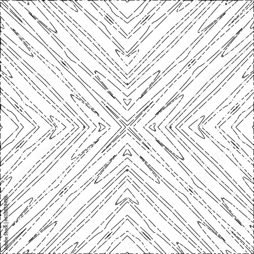 White background with black Dashes lines. Plain background with  simpe pattern. Black and white color. Abstract background for web page, textures, card, poster, fabric, textile.