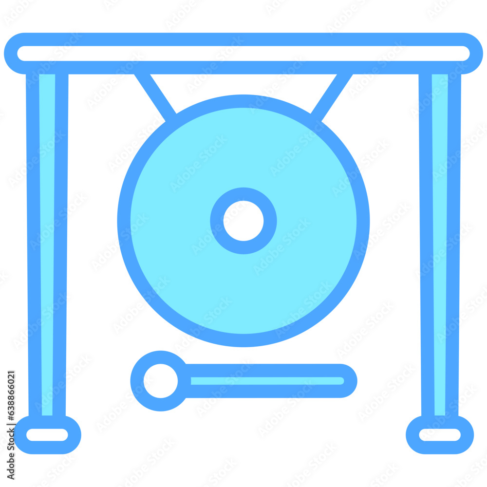 Gong icon often used in design, websites, or applications, banner, flyer to convey specific concepts related to music and multimedia Gong icon often used in design, websites, or applications, banner, flyer to convey specific concepts related to music and multimedia