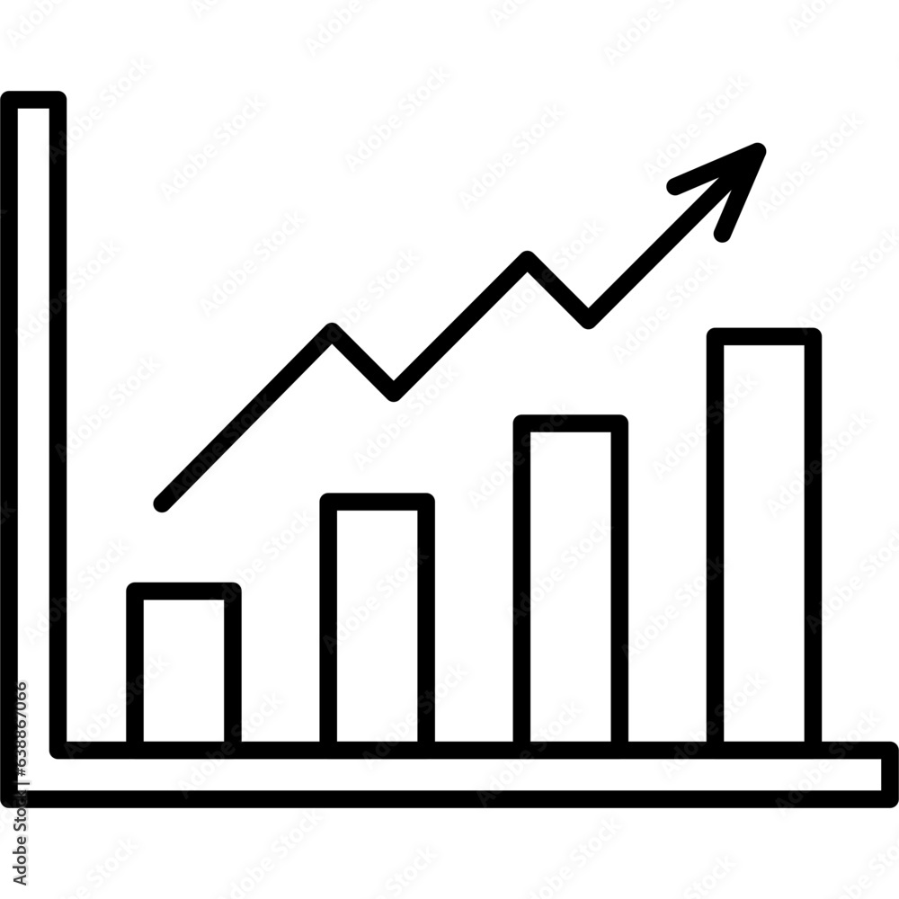 Growth Graph Icon Growth Graph Icon