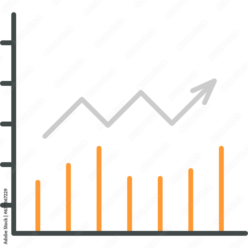 Line Chart Icon Line Chart Icon