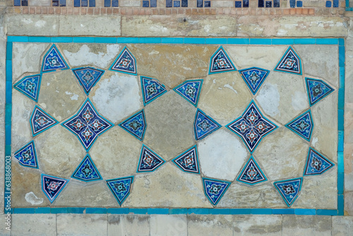 The Mausoleum of Khoja Ahmed Yasawi in the city of Turkestan, Kazakhstan photo