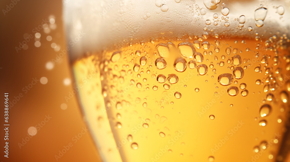 Pouring beer with bubble froth in glass, captured in a front view that features a wave curve shape. Close-up modern background of beer with bubbles in glass.
Generative AI Pouring beer with bubble froth in glass, captured in a front view that features a wave curve shape. Close-up modern background of beer with bubbles in glass.
Generative AI