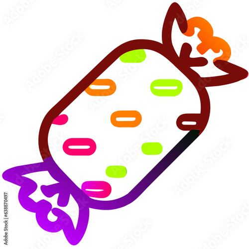 Sweet candy lollipop 