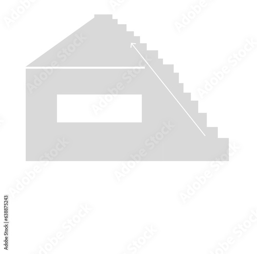 envelope isolated on white, construction of houses, building. well construction, Logotype, company, success, cosiness, cozy, business, businesslike, efficient,  productive, future, hereafter, tomorrow