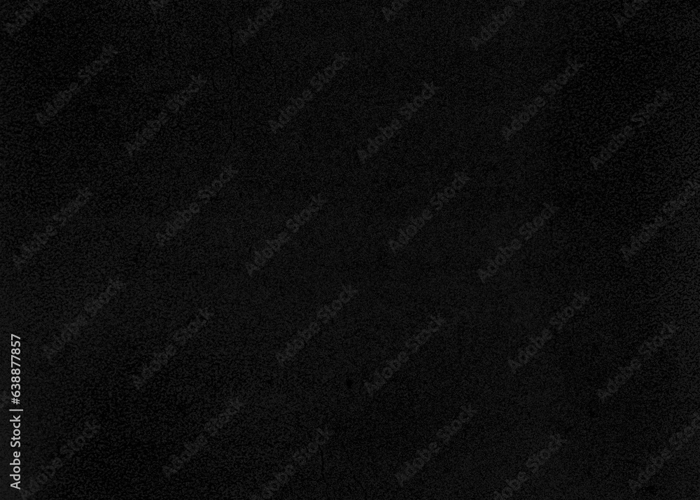 Black vintage abstract grungy background. Dark gray texture of chalkboard, paper, blank black grainy wallpaper, backdrop for design with place for text