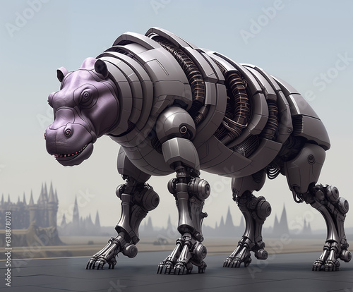 Biomechanical Hippopotamus....