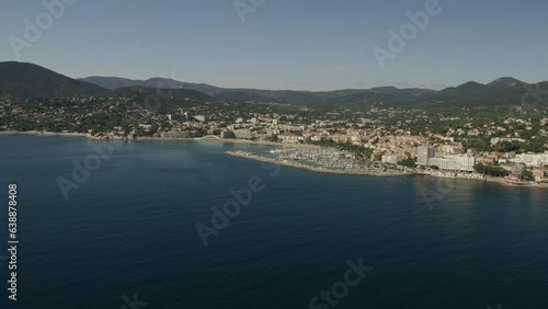 Sainte Maxime, arrivée par la mer photo