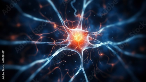 single neuron or synapse like pulsing, Generative AI