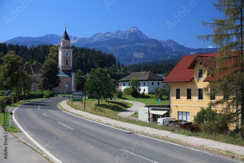 Rosegg town in Carinthia, Austria