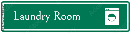 Laundry room sign and labels