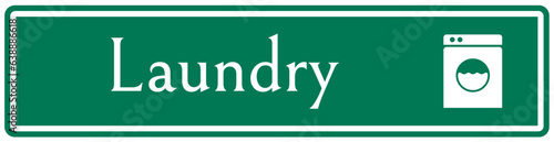 Laundry room sign and labels