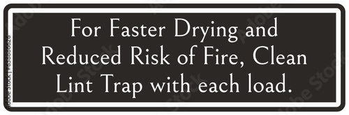Laundry room sign and labels