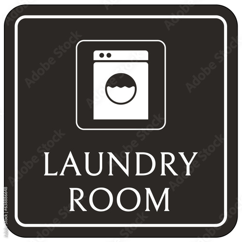Laundry room sign and labels