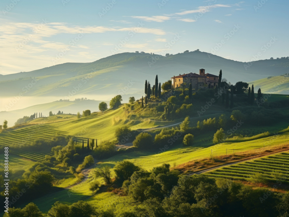 Tuscany val d'Orcia italy Europe
