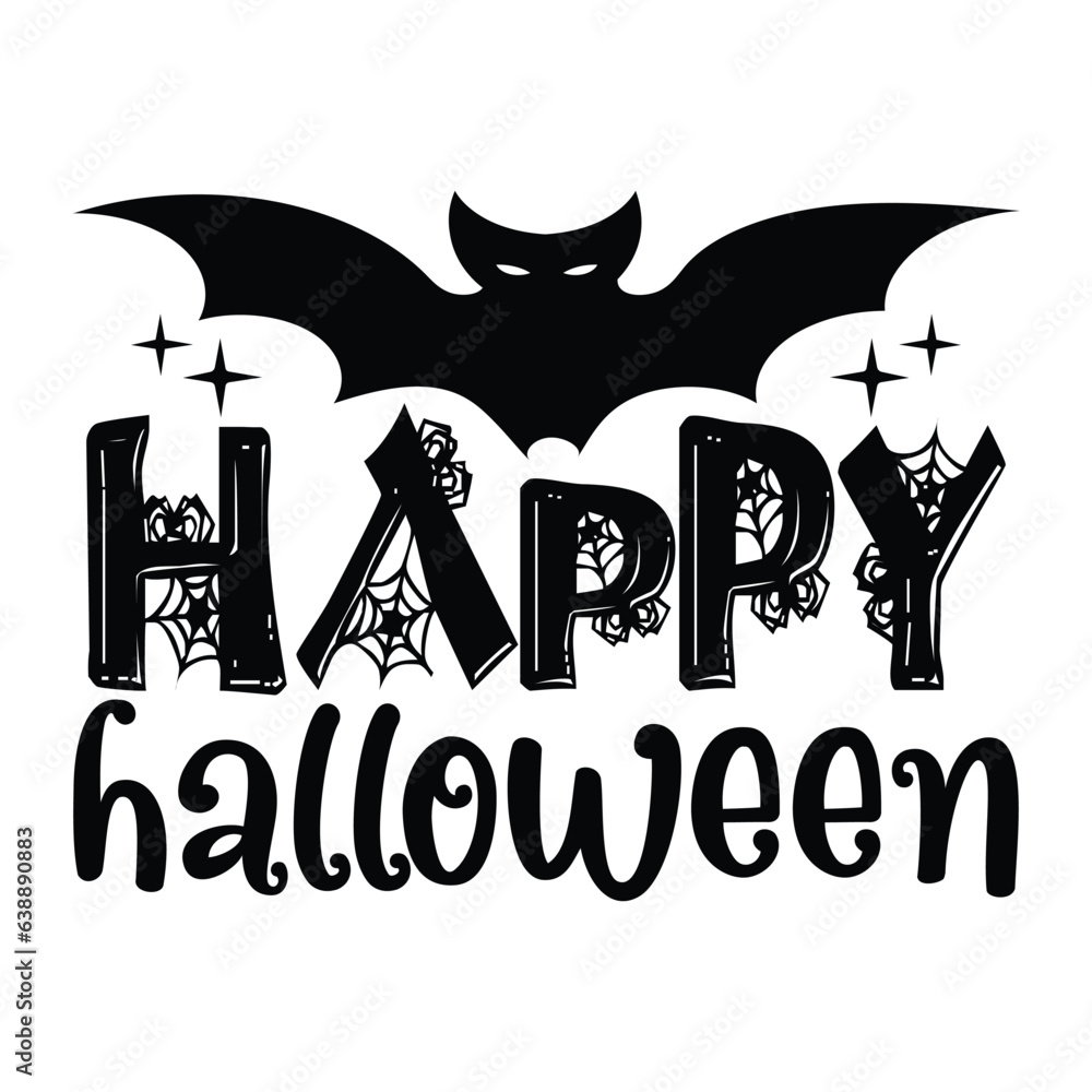 Happy Halloween,  New Halloween SVG Design Vector File.