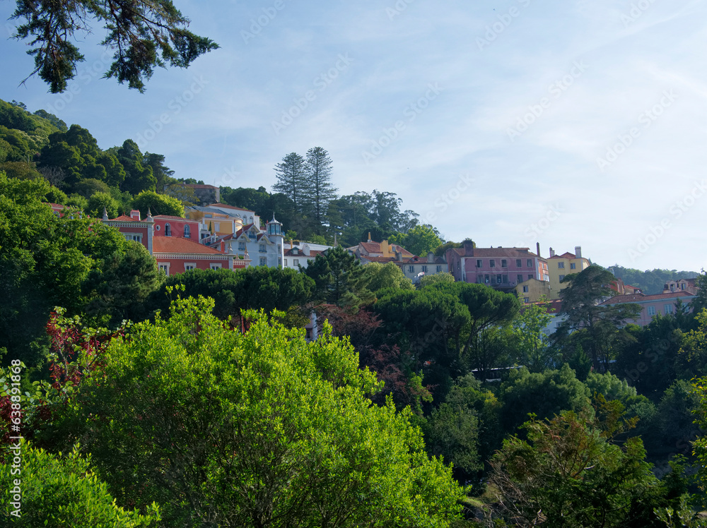 Townscape in Sintra Portugal daytime