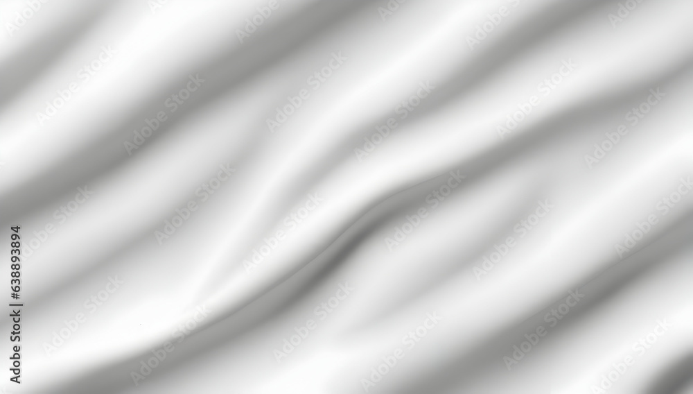 Obraz premium waving cloth white texture