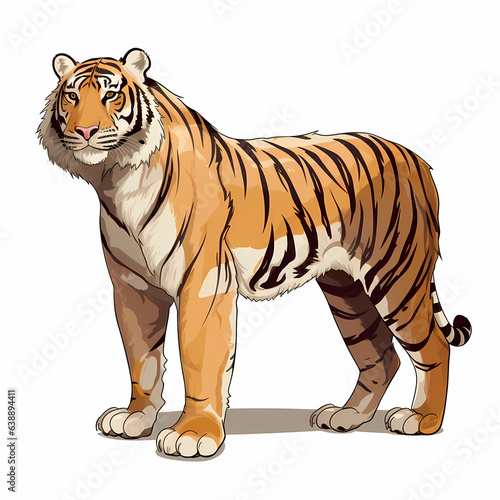 Tiger Cartoon © indomercy