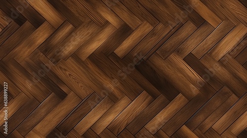 Seamless Dark Wood Parquet  Wooden Floor Texture Background
