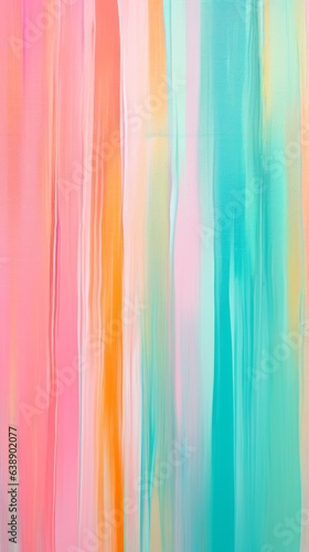 Colorful Striped Notebook: Paint Texture