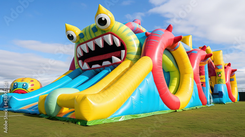Strange of Inflatable Obstacle © Magenta Dream