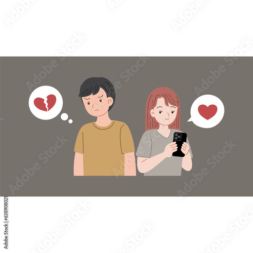 love affair relationship third person cheating set
