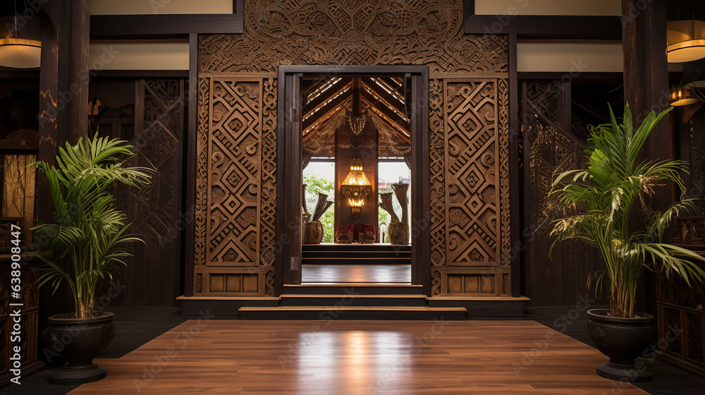 Javanese Entry Foyer
