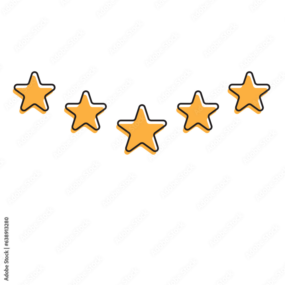 Five stars icon Five stars icon