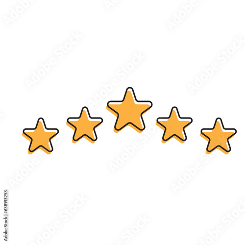 Five stars icon